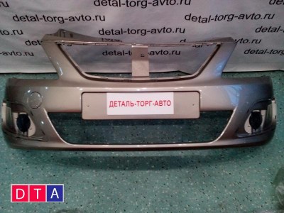 Бампер передний на ЛАДА ЛАРГУС оригинал 8450000245 в цвет