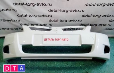 Бампер передний на ЛАДА ПРИОРА ВАЗ-21704 оригинал в цвет