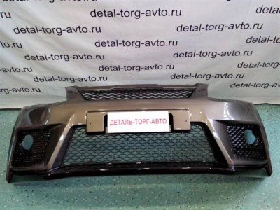 Бампер передний GTS тюнинг на ЛАДА ГРАНТА ВАЗ 2190 седан 