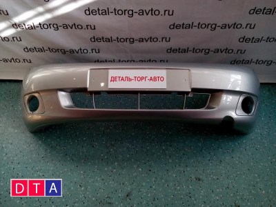 Купить  бампер передний под ПТФ на ЛАДА КАЛИНА 1118, 1119 в цвет
