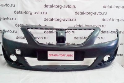 Передний бампер (шагрень) на ЛАДА ЛАРГУС, оригинал 8450000244