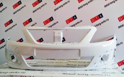Бампер передний на ЛАДА ЛАРГУС оригинал 8450000245 в цвет