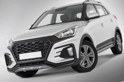Тюнинг накладки на пороги «CRETA» для HYUNDAI CRETA
