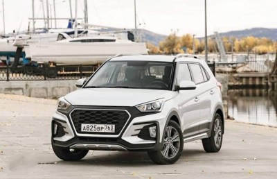 Тюнинг накладки на пороги «CRETA» для HYUNDAI CRETA