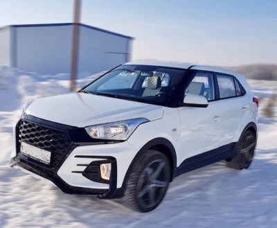 Бампер передний «CRETA» тюнинг для HYUNDAI CRETA