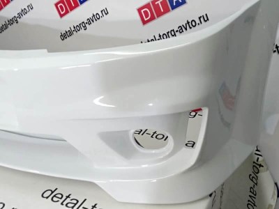 Бампер передний "DM" тюнинг на ЛАДА ЛАРГУС  в цвет