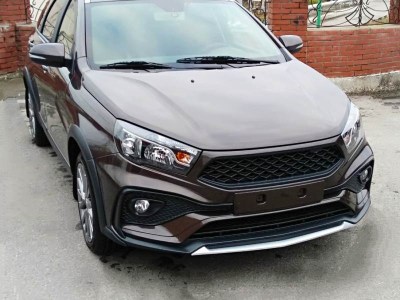 Бампер передний QUASAR ROMB для LADA VESTA SW CROSS