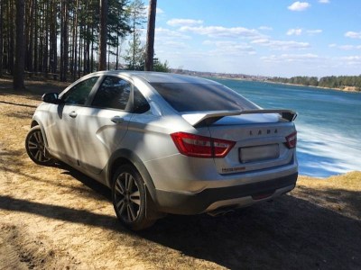 Спойлер КРОСС на LADA VESTA CROSS седан