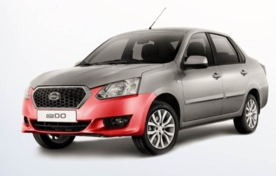 Бампер передний на DATSUN ON-DO (седан) оригинал, окрашенный
