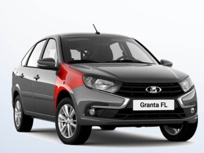 Крыло переднее правое под повторитель на LADA GRANTA FL 8450104272