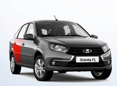 Дверь задняя правая в сборе на LADA GRANTA FL лифтбек 21910620001470