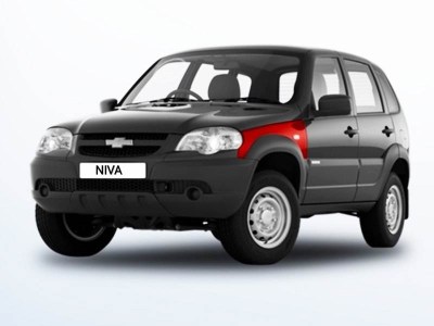 Крыло переднее правое на Chevrolet Niva ВАЗ 2123 АВТОВАЗ оригинал