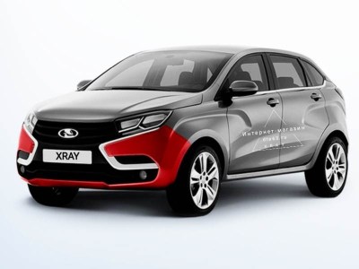 Бампер передний на LADA XRAY оригинал т620228136R в цвет