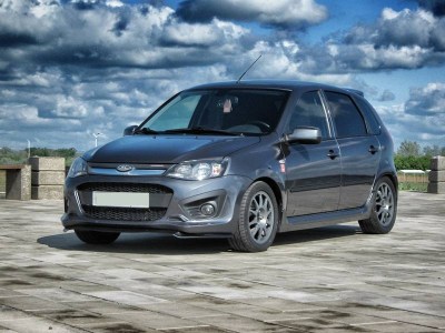Тюнинг бампер передний Kalina Sport для ЛАДА КАЛИНА 2 ВАЗ 2192 хэтчбек