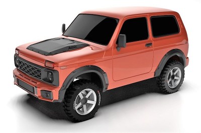 Бампер передний МАГНУМ под ПТФ для ЛАДА НИВА 4х4, Niva Urban, ВАЗ 2121-2131
