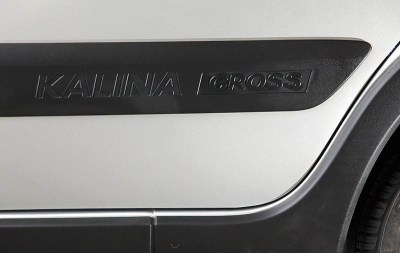 Молдинг задней двери левый на Lada Kalina Cross, ВАЗ 2194