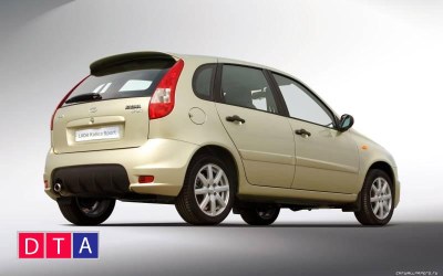 Задний бампер KALINA SPORT на ЛАДА КАЛИНА  ВАЗ-1119 хэтчбек