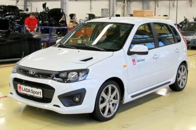 Оригинальная решетка радиатора Kalina-2 Sport на ЛАДА КАЛИНА 2 