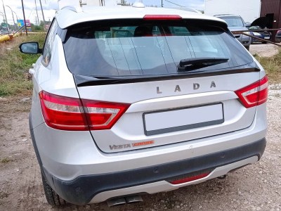 Спойлер лип ASM для LADA VESTA SW, SW CROSS c 2017г.