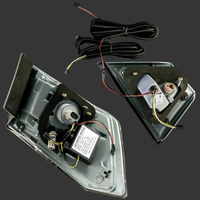 Тюнинг светодиодные LED фонари (серые) для Лада Веста, Vesta SW, Vesta SW Cross