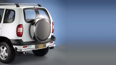 БОКС ЗАПАСНОГО КОЛЕСА ИЗ НЕРЖАВЕЮЩЕЙ СТАЛИ CHEVROLET NIVA ВАЗ-2123