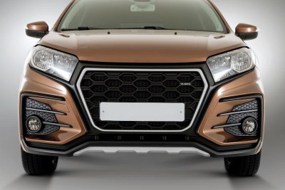 Бампер передний тюнинг XMUG на LADA XRAY (Х-Рей) в цвет