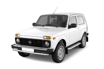 Защита переднего бампера одинарная Ø63мм (НПС) LADA NIVA 4х4 ВАЗ-2121