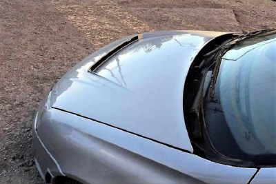 Капот пластиковый АВР тюнинг на ЛАДА КАЛИНА 1