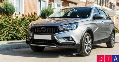 Решетка радиатора тюнинг Vesta-X на LADA VESTA SW СROSS 